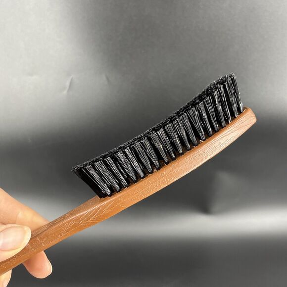 Vintage Avon Clothes Brush Valet Shoe Horn Handle Brown 60’s Collection NOS/BOX - Picture 10 of 16